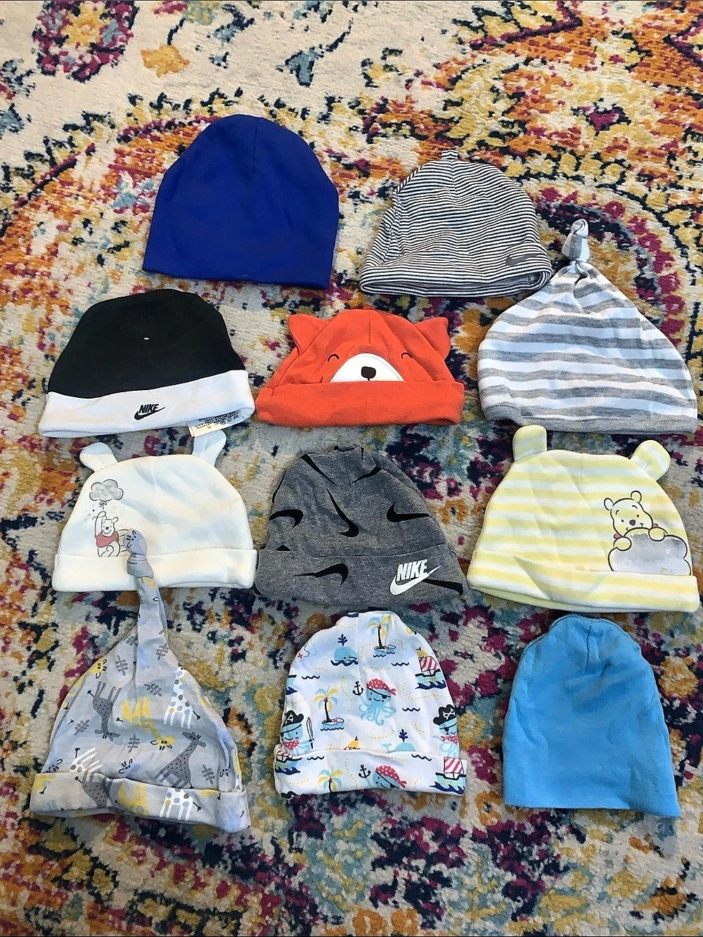 Bundle of baby hats